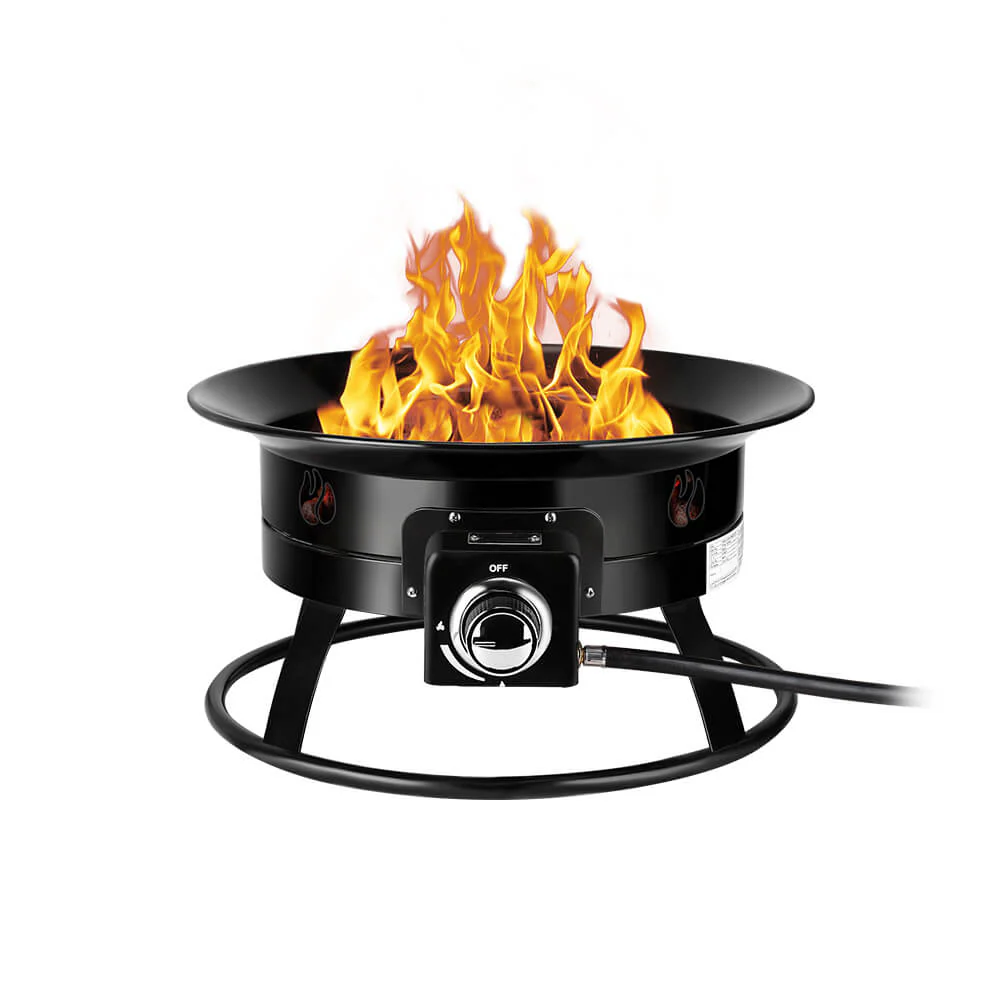 Camplux Propane Fire Pit Camping Fire Bowl for Cozy Outdoor Gatherings - Image 3