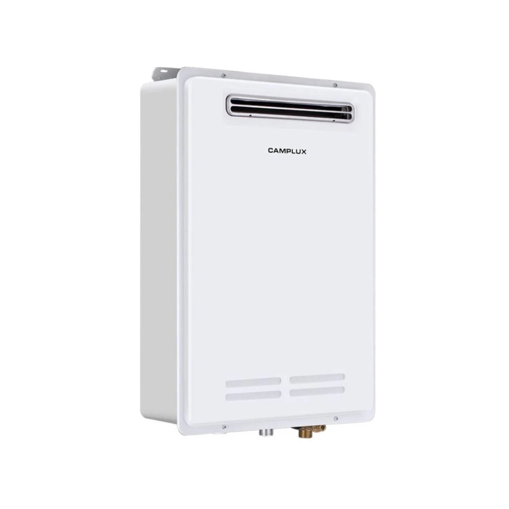 Camplux Whole Home Outdoor Tankless Hot Water Heater 6.86 GPM for 3-4 Persons Whole House | White - Image 8