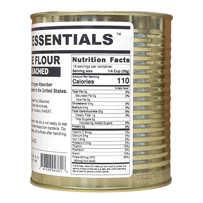 Future Essentials - All Purpose Flour #2.5 Can - 12 Pack - Image 4