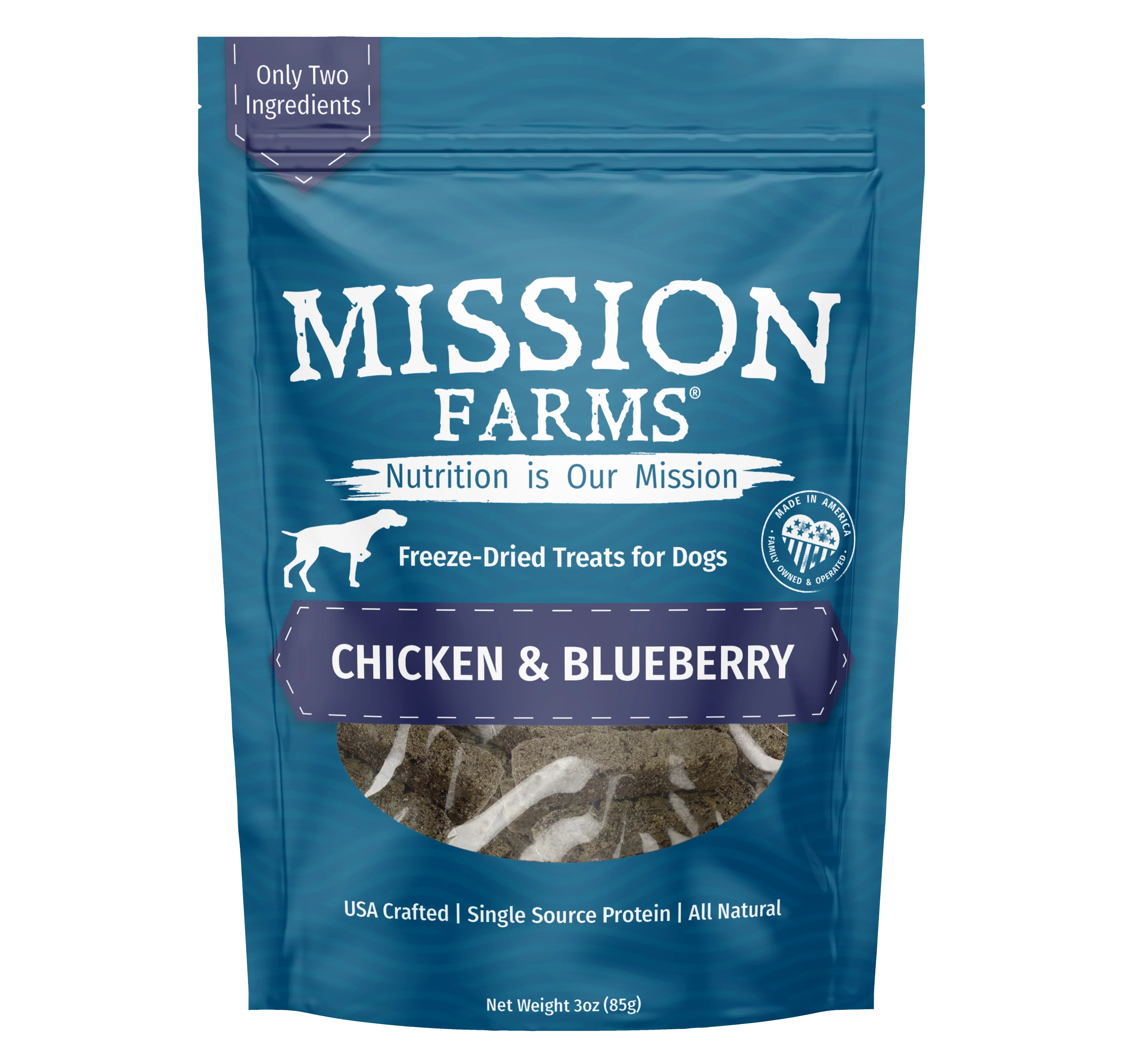 Chicken & Blueberries- 3oz