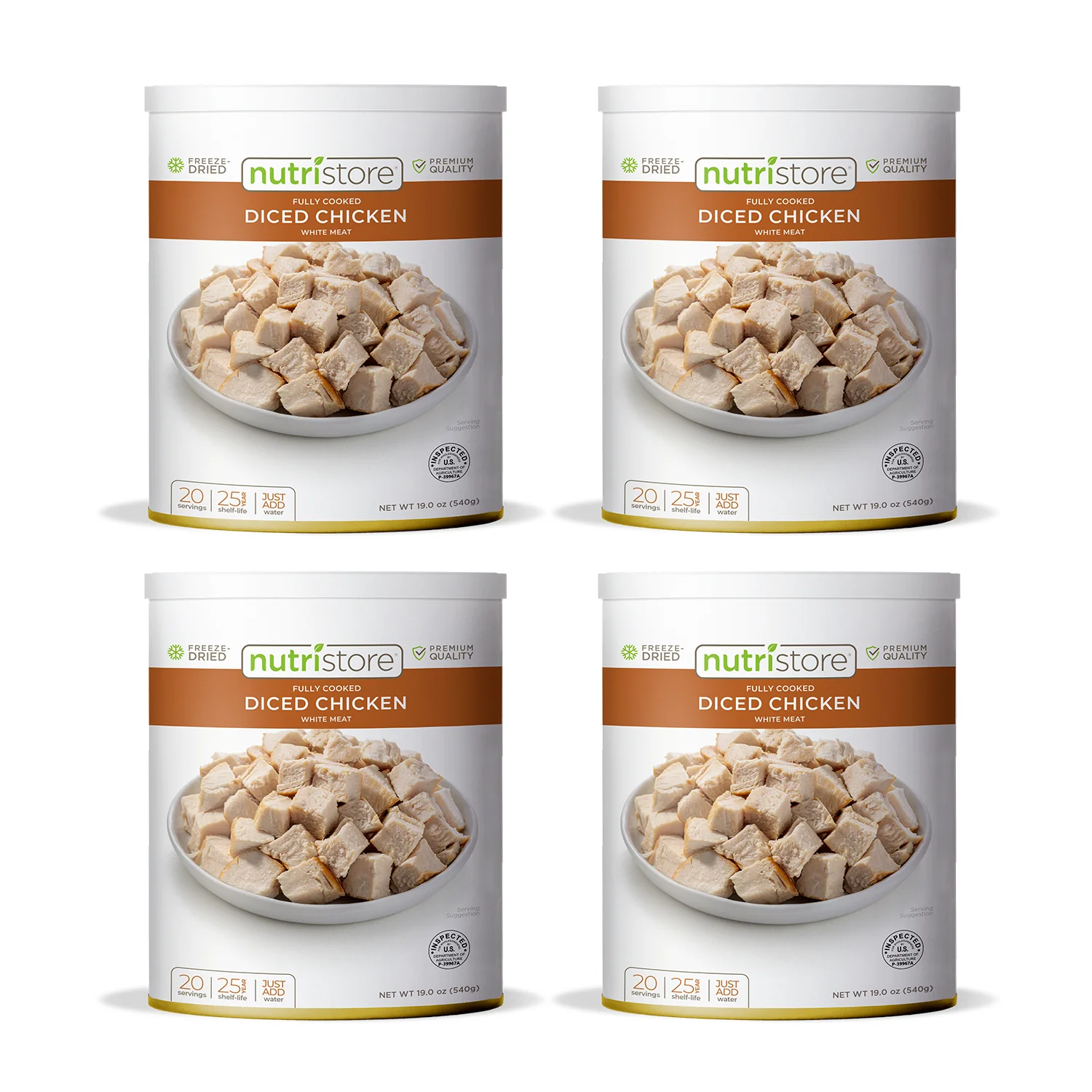 Chicken Dices Freeze Dried - #10 Can - Image 6