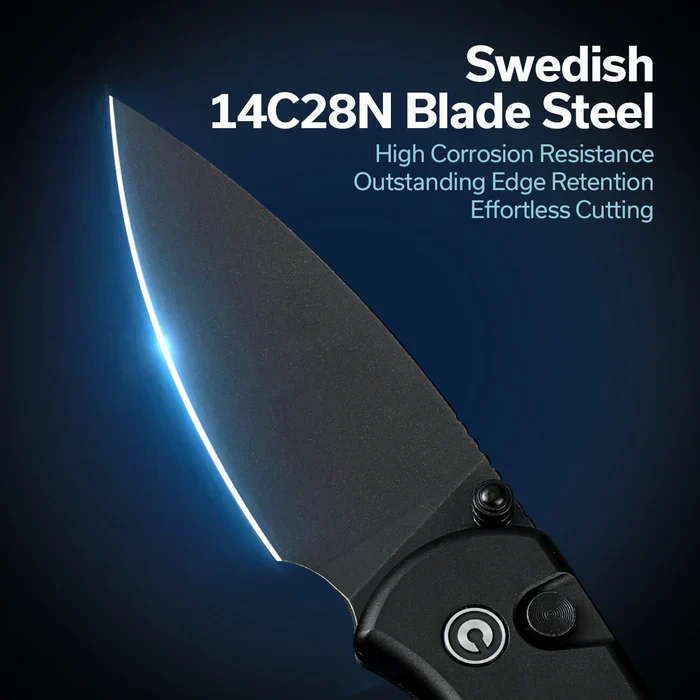 CIVIVI Qubit Button Lock & Thumb Stud Knife Aluminum Handle - Image 4