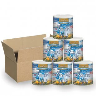Country Cream - 100% Real Instant Nonfat Milk #10 Cans - 6 Pack - Image 3
