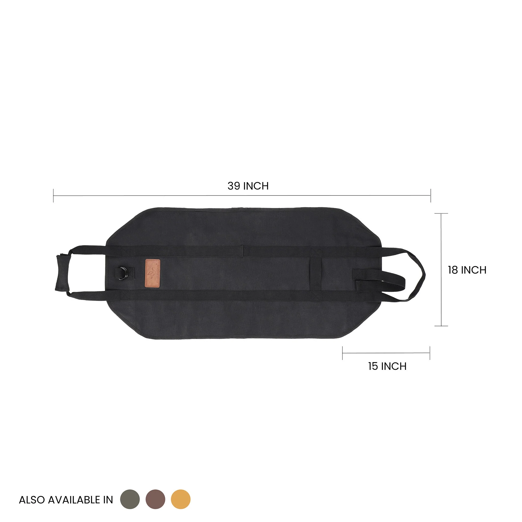 Diamond Shape Canvas Firewood Log Carriers - Image 16