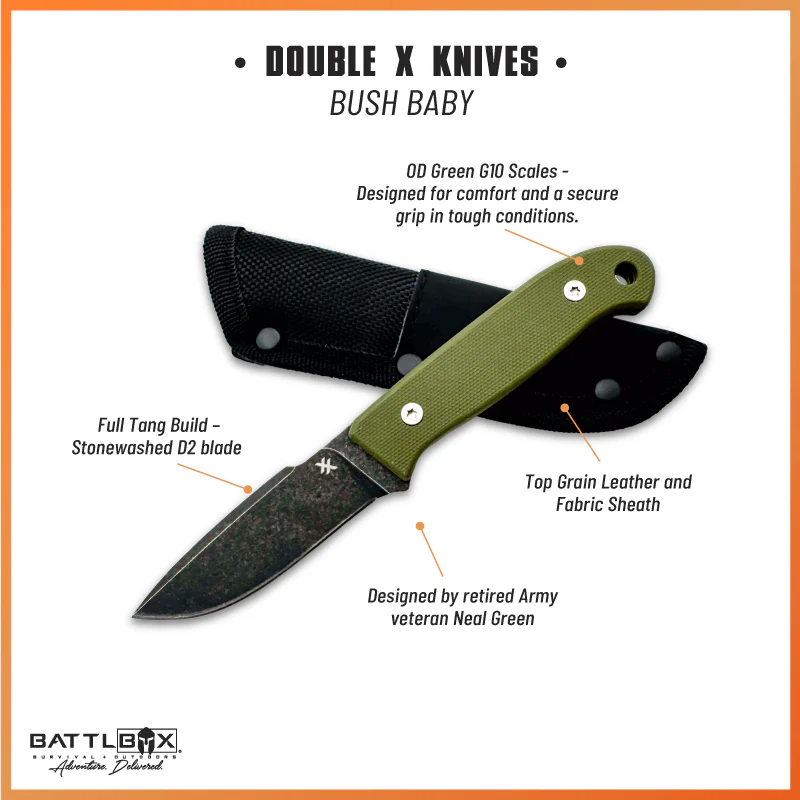 Double X Knives Bush Baby: Designed By Neal Green - Image 4