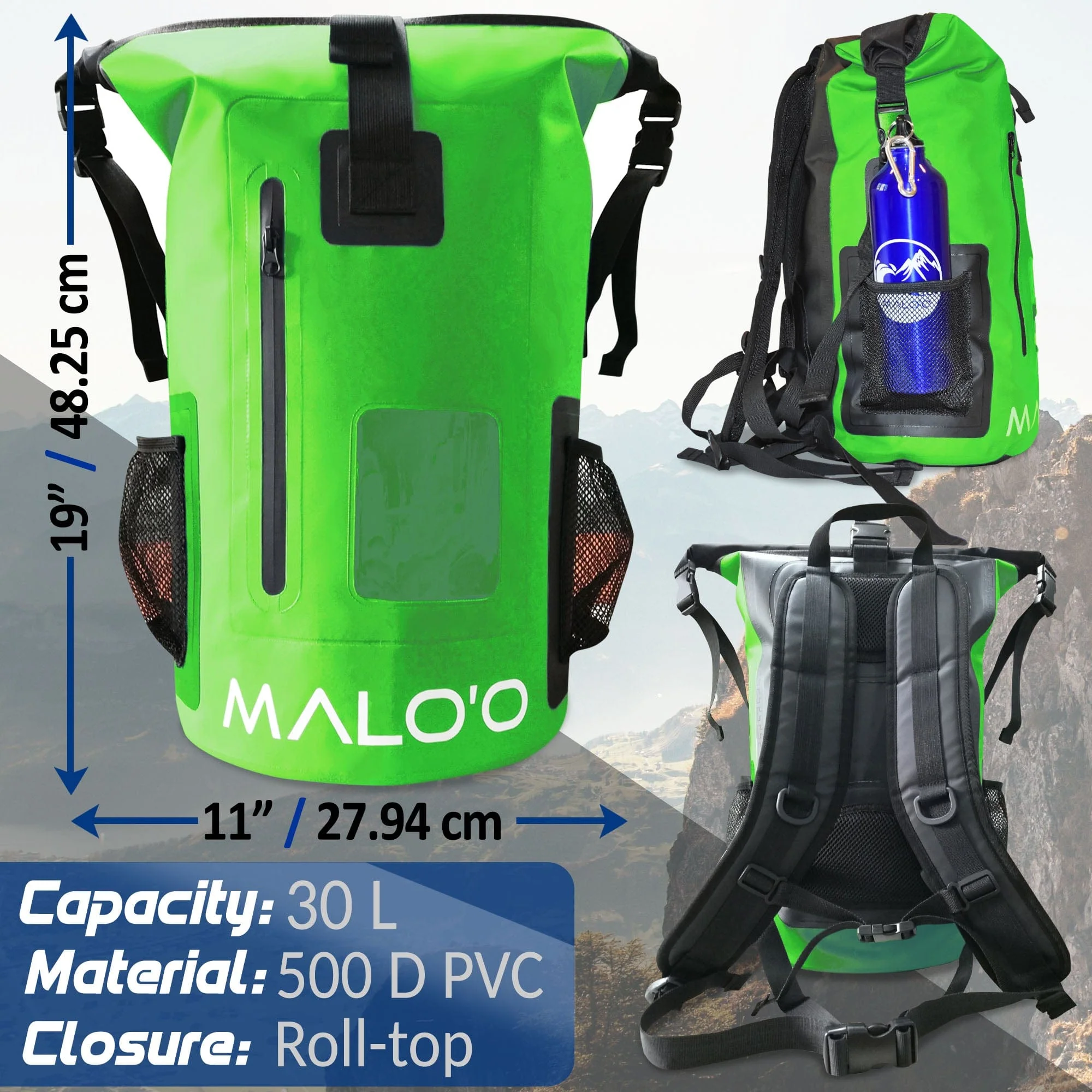 DryPack 30 Liter Waterproof Backpack - Image 4
