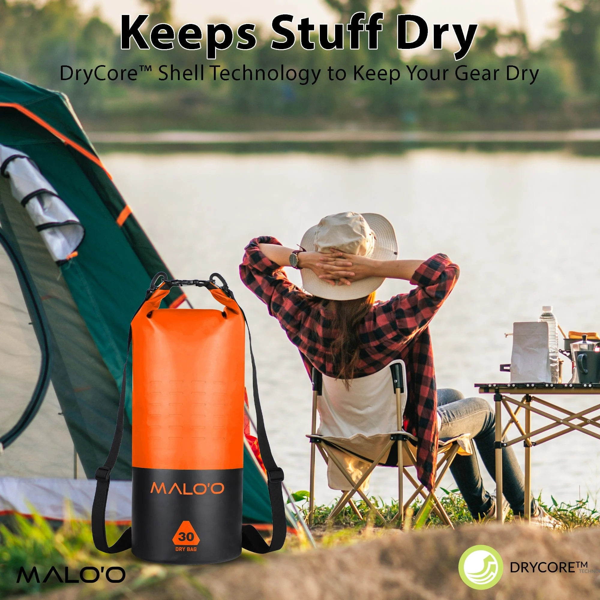 DryPack 30 Liter Waterproof Bag - Image 14
