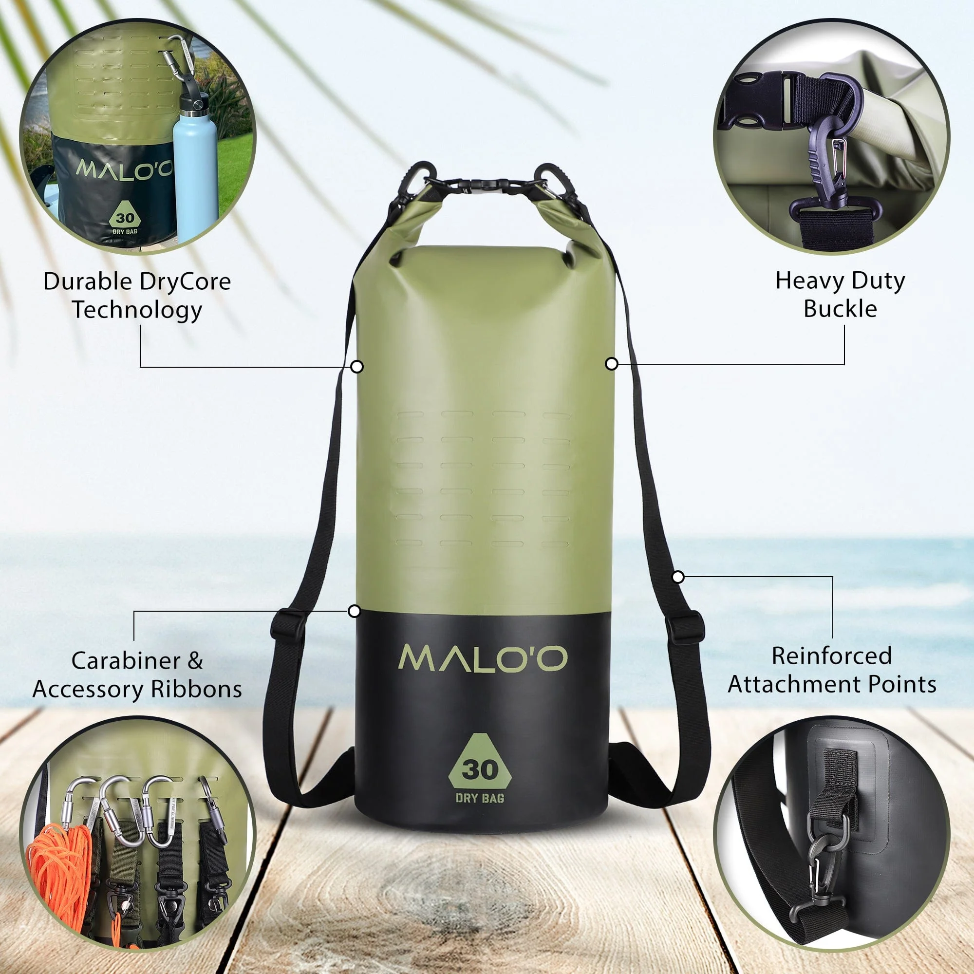 DryPack 30 Liter Waterproof Bag - Image 7