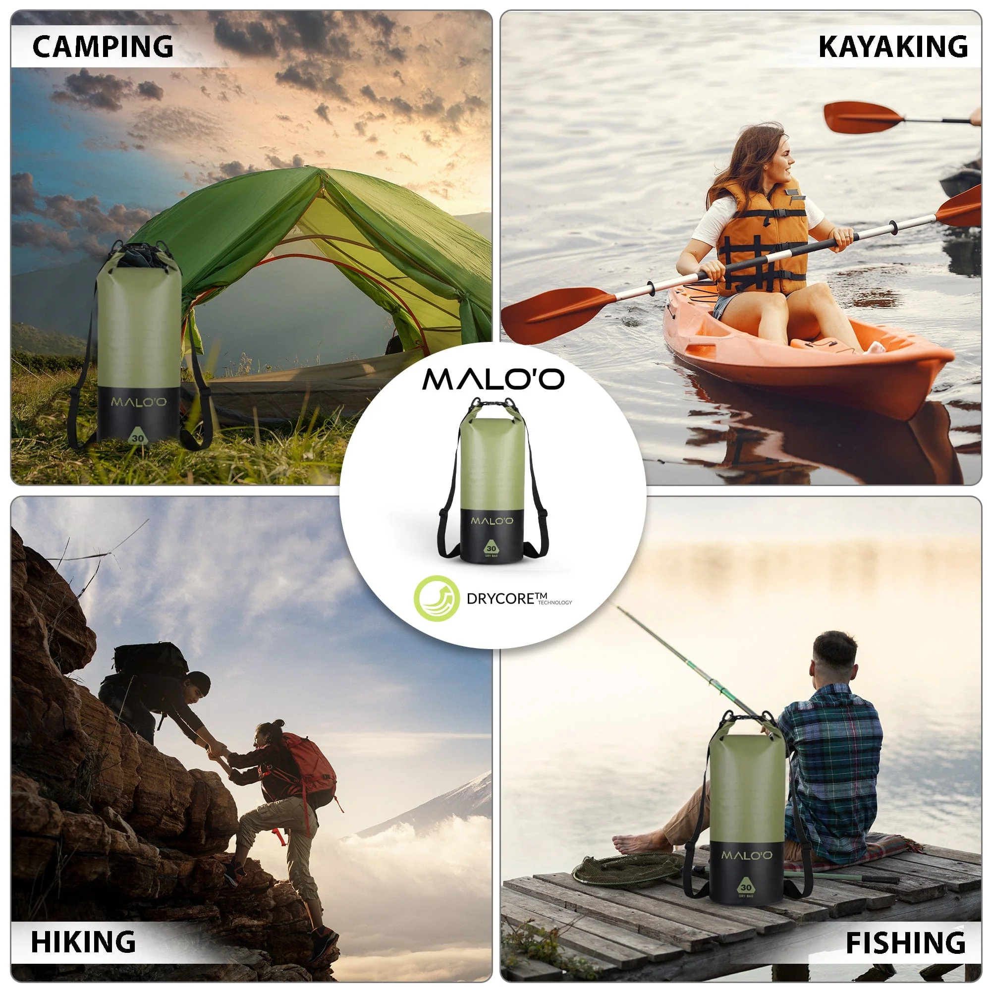 DryPack 30 Liter Waterproof Bag - Image 8