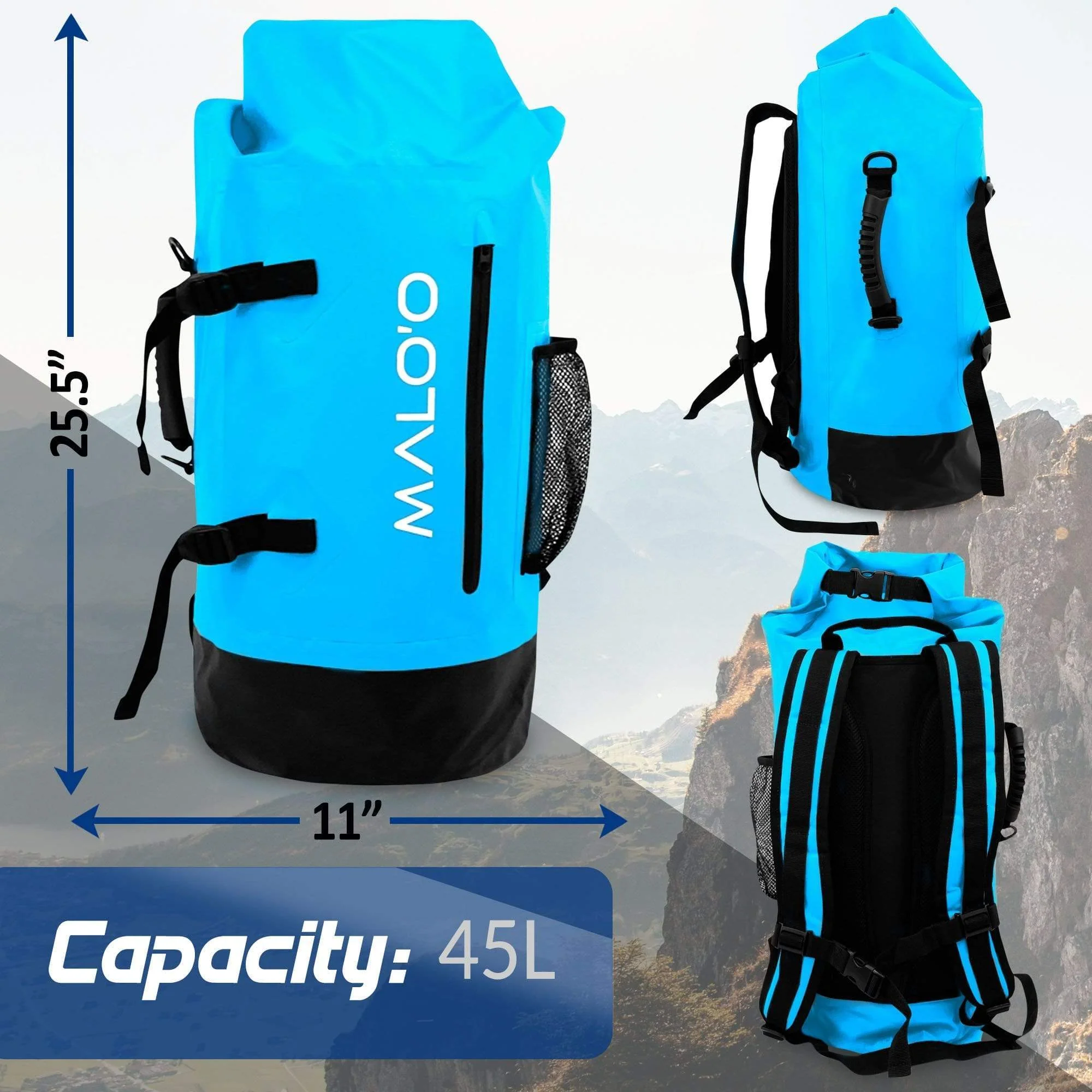 DryPack 45 Liter Waterproof Backpack - Image 3