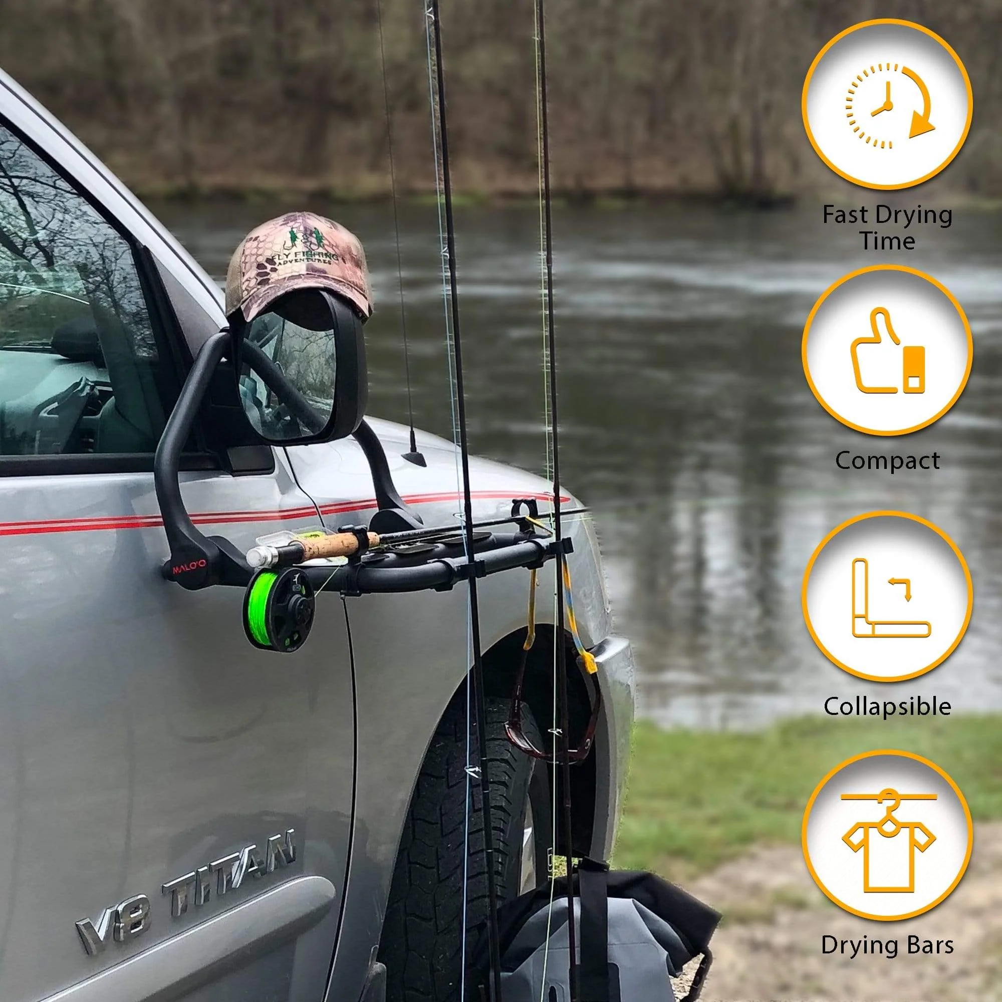 DryRack Fishing Rod Holder - Image 4