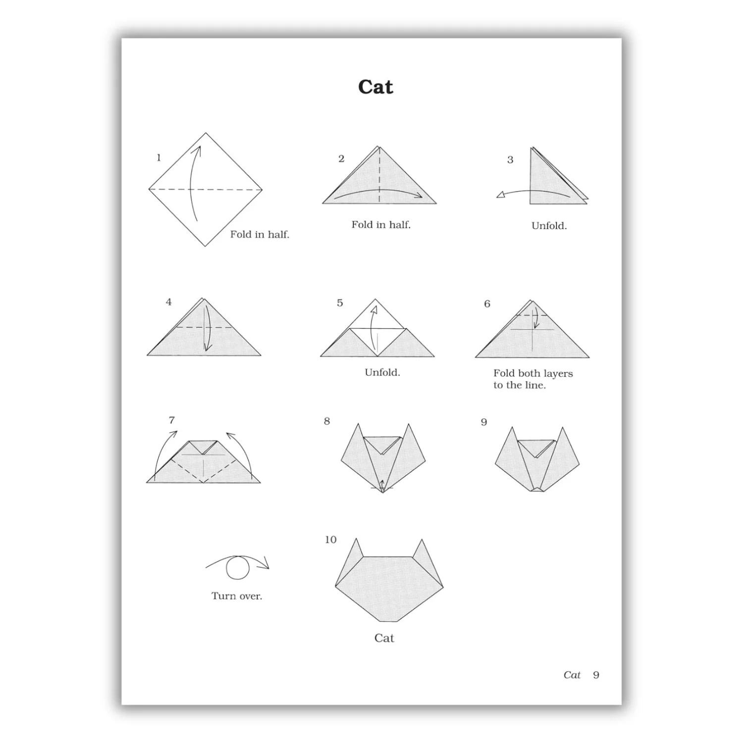 Easy Origami (Dover Origami Papercraft) over 30 simple projects (Spiral Bound) - Image 5