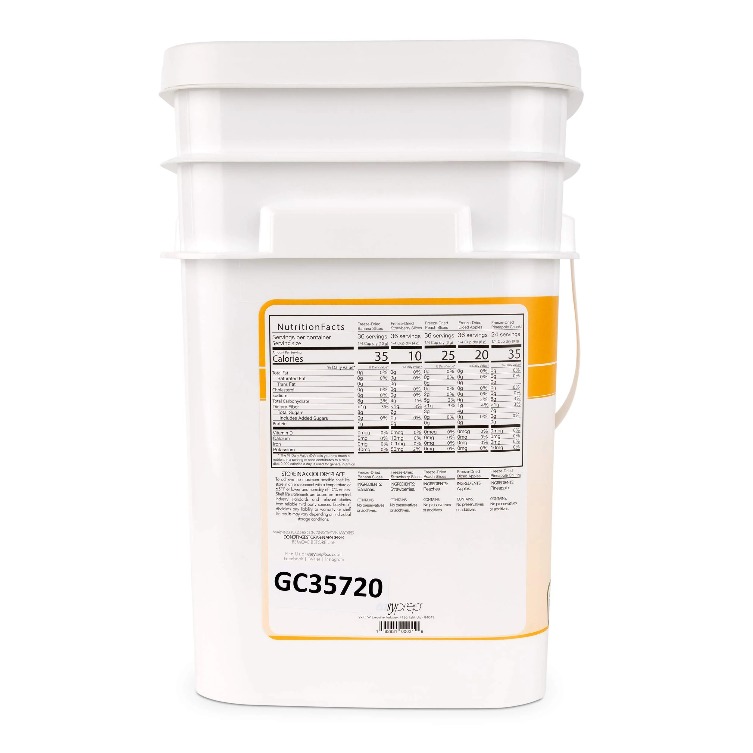 EasyPrep - Fruit Fest Emergency Food Storage Kit - Image 9