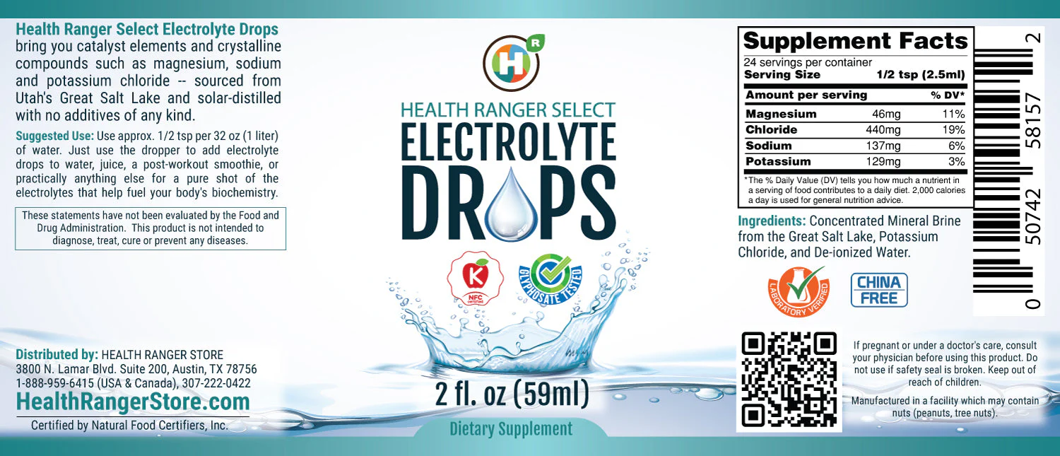 Electrolyte Drops 2 fl oz (59ml) - Image 2