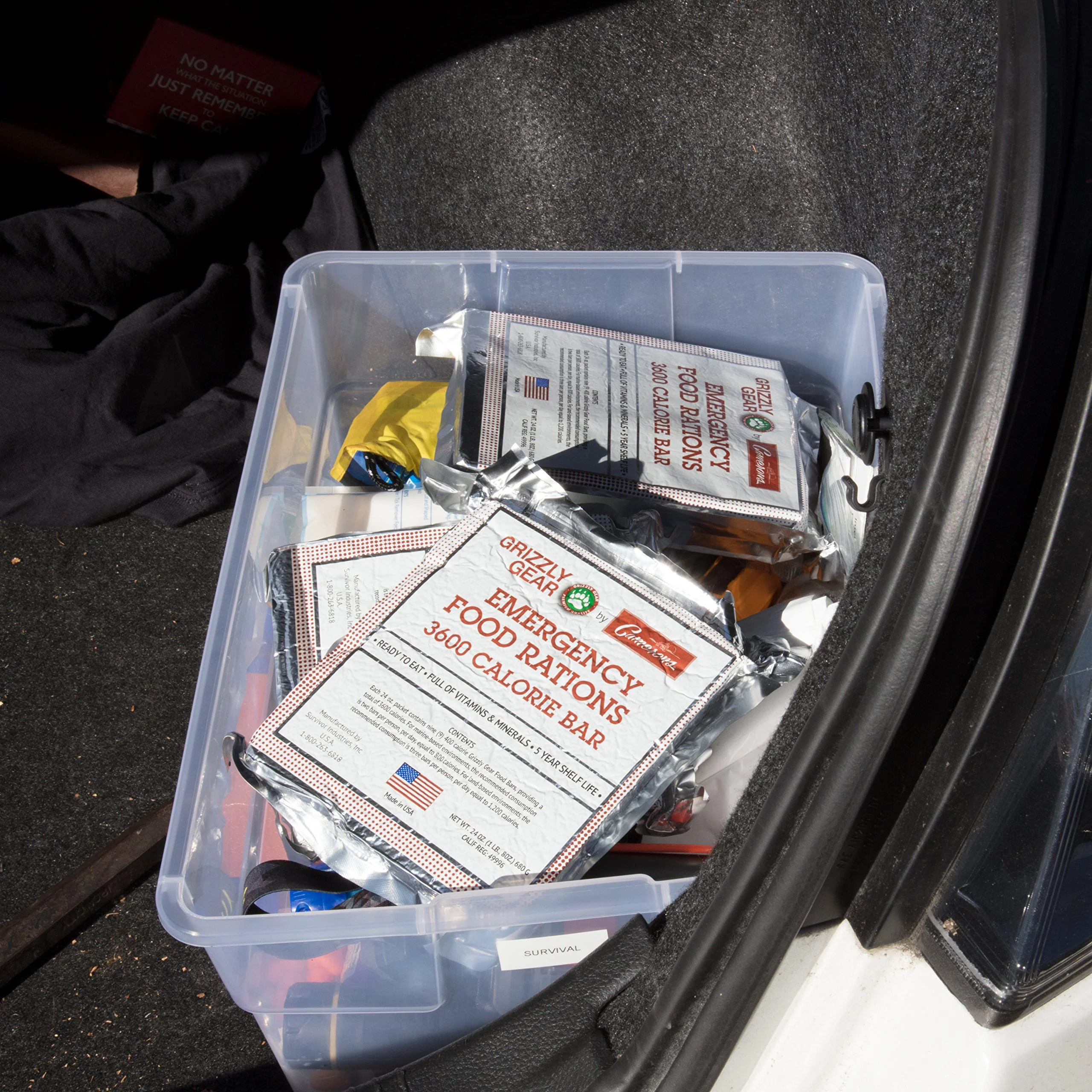 Grizzly Gear Emergency Food Rations - 3600 Calorie Bar - 3 Day Supply - 9 bars - Image 6