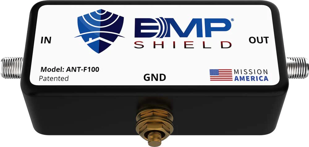 EMP Shield Radio HF/VHF/UHF Radio EMP Protection up to 200 Watts with F-Connectors (ANT-100-F) - Image 3