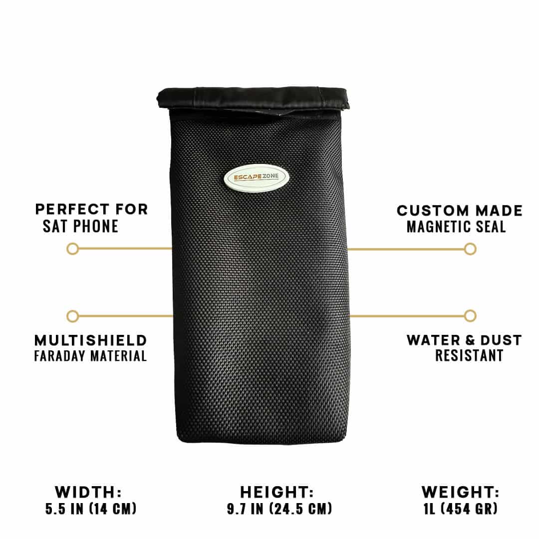 EscapeZone Mobile/Satellite Phone Faraday Bag - Image 2