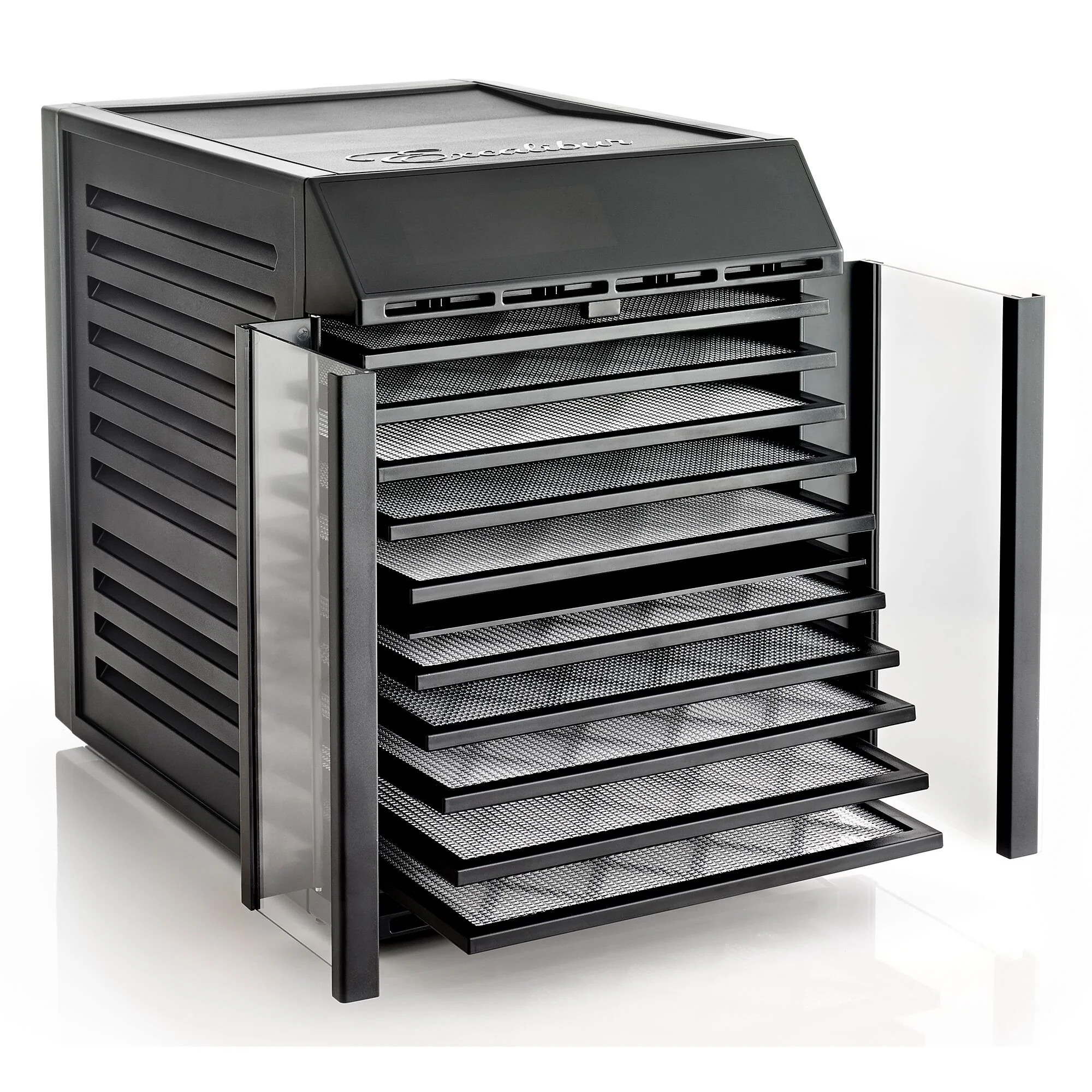 Excalibur RES10 10-Tray Electric Food Dehydrator with Smart Digital Controller With Two Drying Zones - Black - Image 2