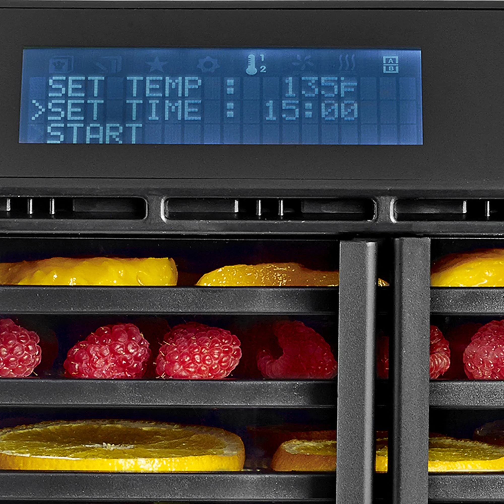 Excalibur RES10 10-Tray Electric Food Dehydrator with Smart Digital Controller With Two Drying Zones - Black - Image 4