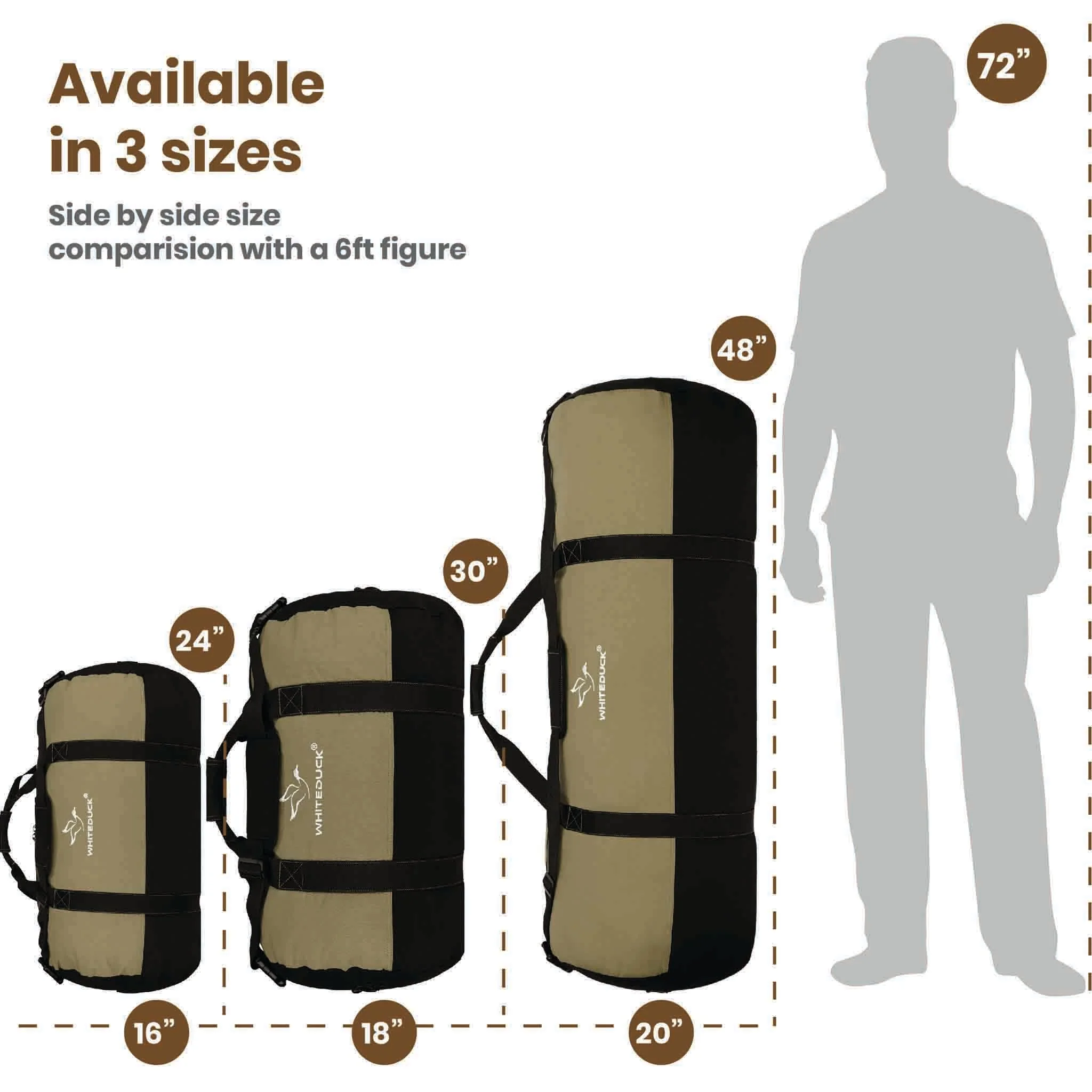Filios Canvas Duffel Bag - Image 19