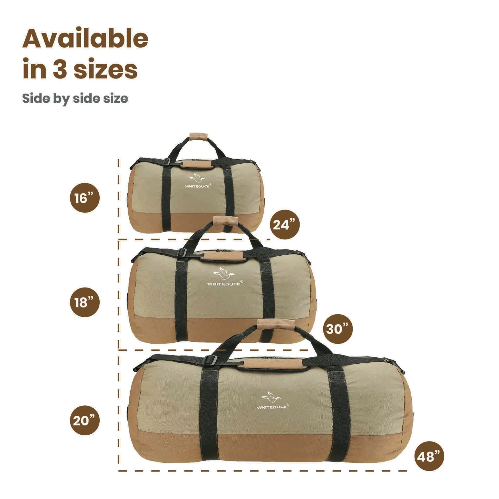 Filios Canvas Duffel Bag - Image 20