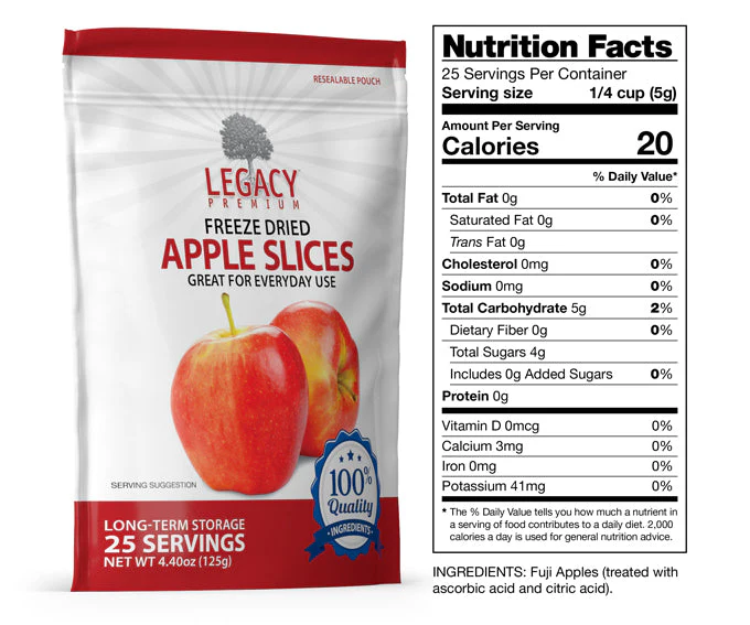 Freeze Dried Apple Slices - Image 3