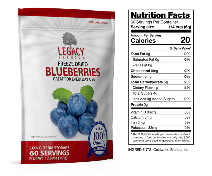 Freeze Dried Blueberries - Image 2