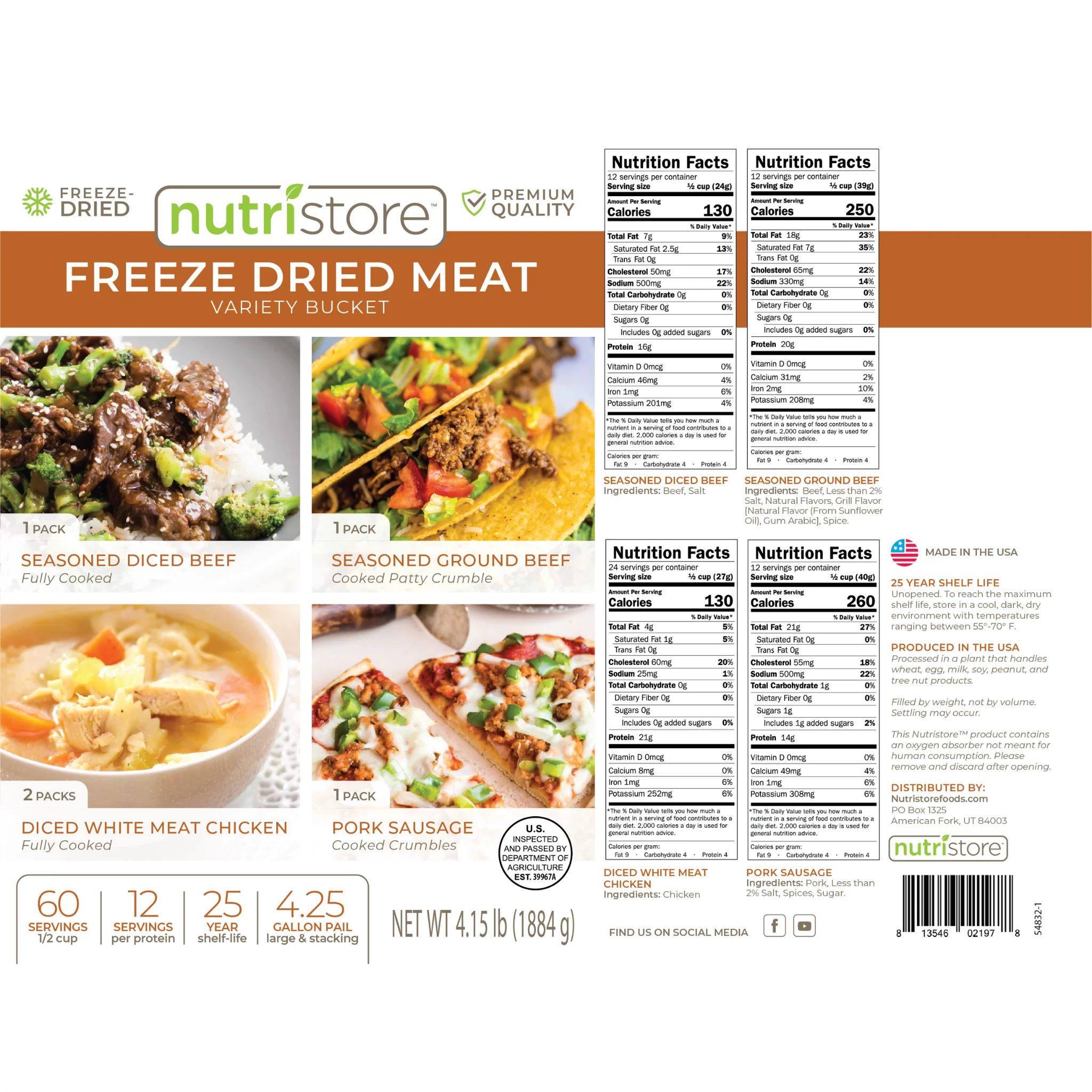 Freeze Dried Meat Variety Bucket - Image 3