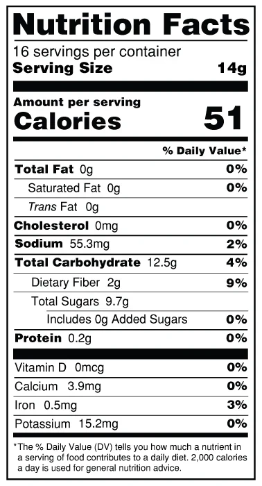 Freeze Dried Organic Apple 3/8 Diced (8oz, #10 can) (2-Pack) - Image 4