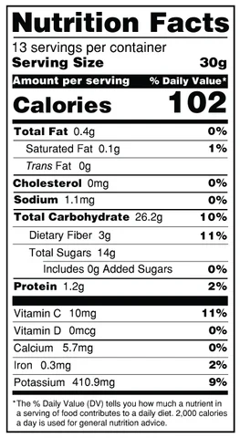 Freeze-Dried Organic Banana 14oz (396g) #10 Can (2-Pack) - Image 4