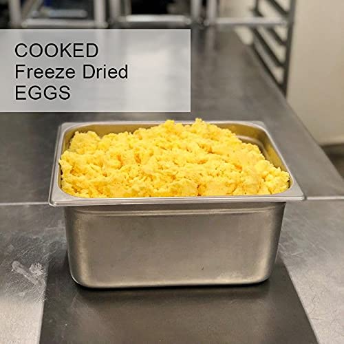 Freeze Dry Wholesalers Freeze-Dried Scrambled Eggs Backpacking and Breakfast Camping Food - Emergency Food - Family Size - Fully Cooked - Image 3
