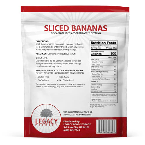 Freeze Dried Sliced Banana - Image 2