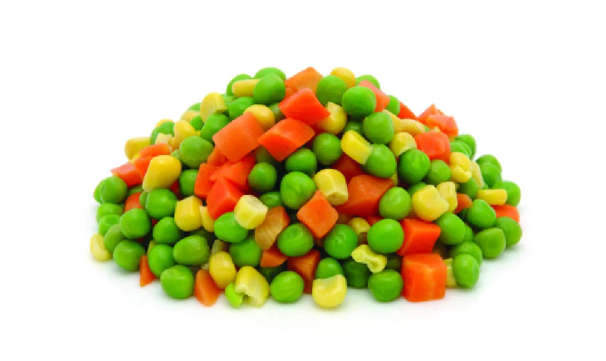 Fresh and Honest Foods 100% All Natural Freeze-Dried Mixed Veggies - Peas, Corn, and Carrots - 20.1 OZ #10 Can - Image 3