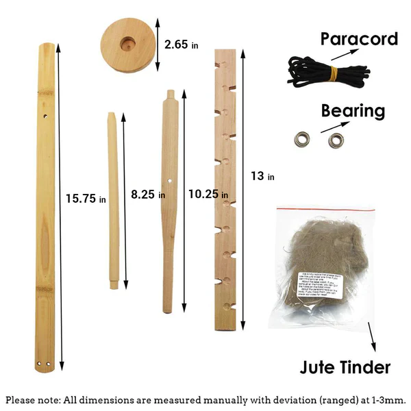 Bow Drill Fire Starter Kit - Image 2