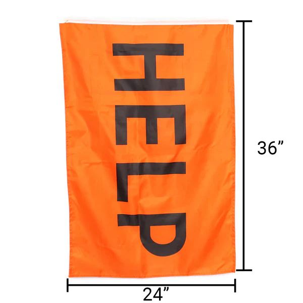 Emergency Help Flag Signal - Image 2