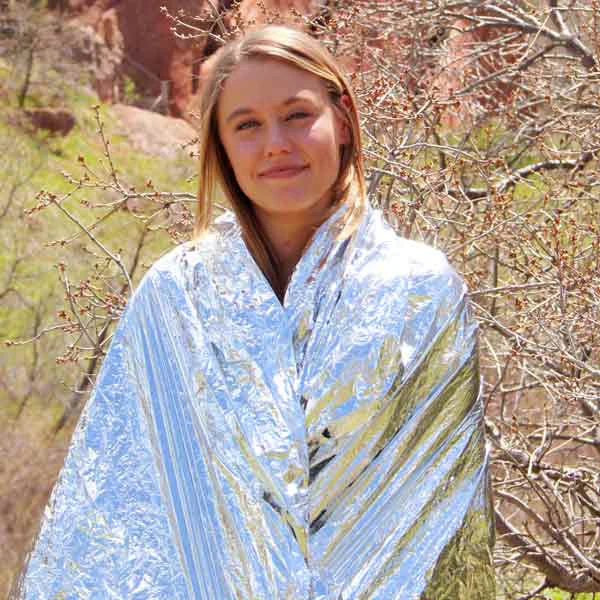 Emergency Survival Blankets - 2 Pack - Image 2
