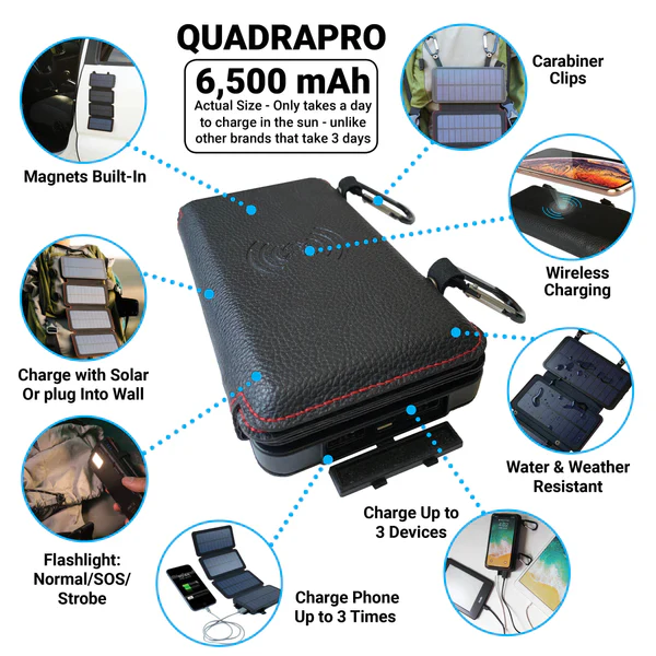 QuadraPro Solar Power Bank - Image 6