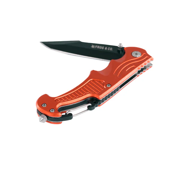 Red Survival Pocket Knife - Image 4