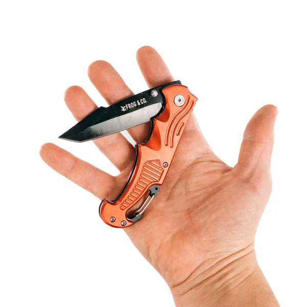 Red Survival Pocket Knife - Image 6