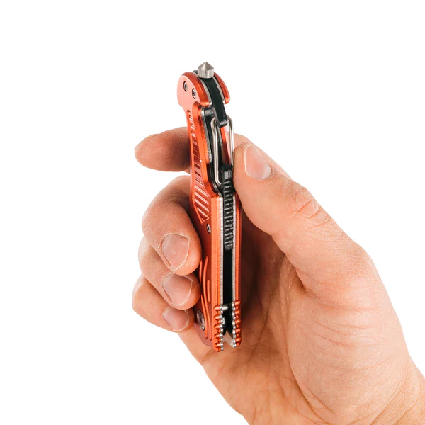 Red Survival Pocket Knife - Image 7