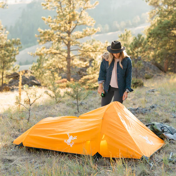 Solo Bivy 1-Person Tent - Orange - Image 5