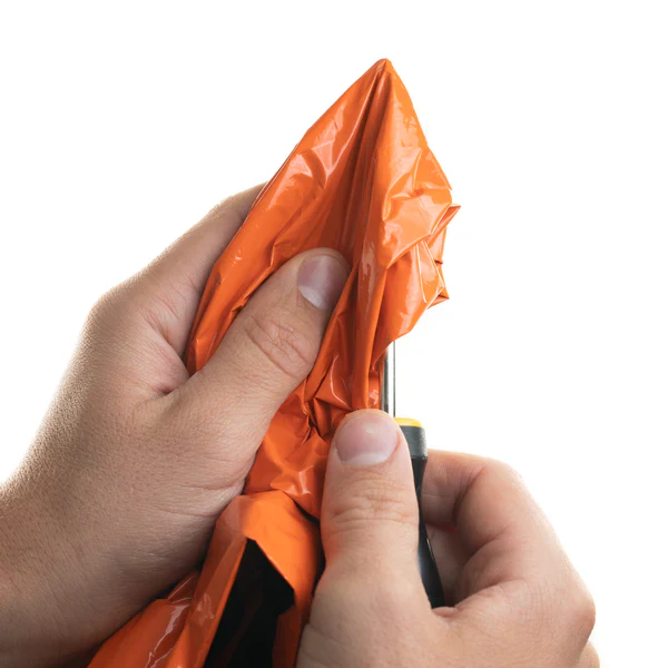 Tact Bivvy® 2.0 Emergency Sleeping Bag - (Orange) - Image 10