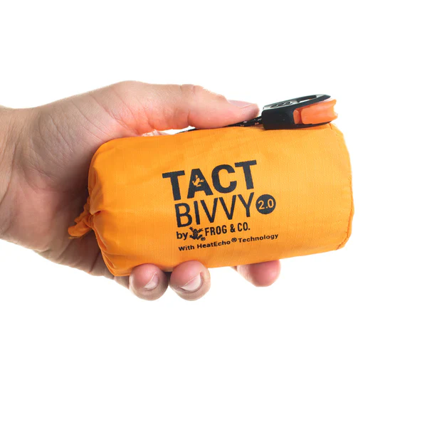 Tact Bivvy® 2.0 Emergency Sleeping Bag - (Orange) - Image 3