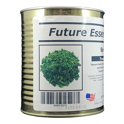 Future Essential - Freeze-Dried Spinach - #2.5 Can - Image 2