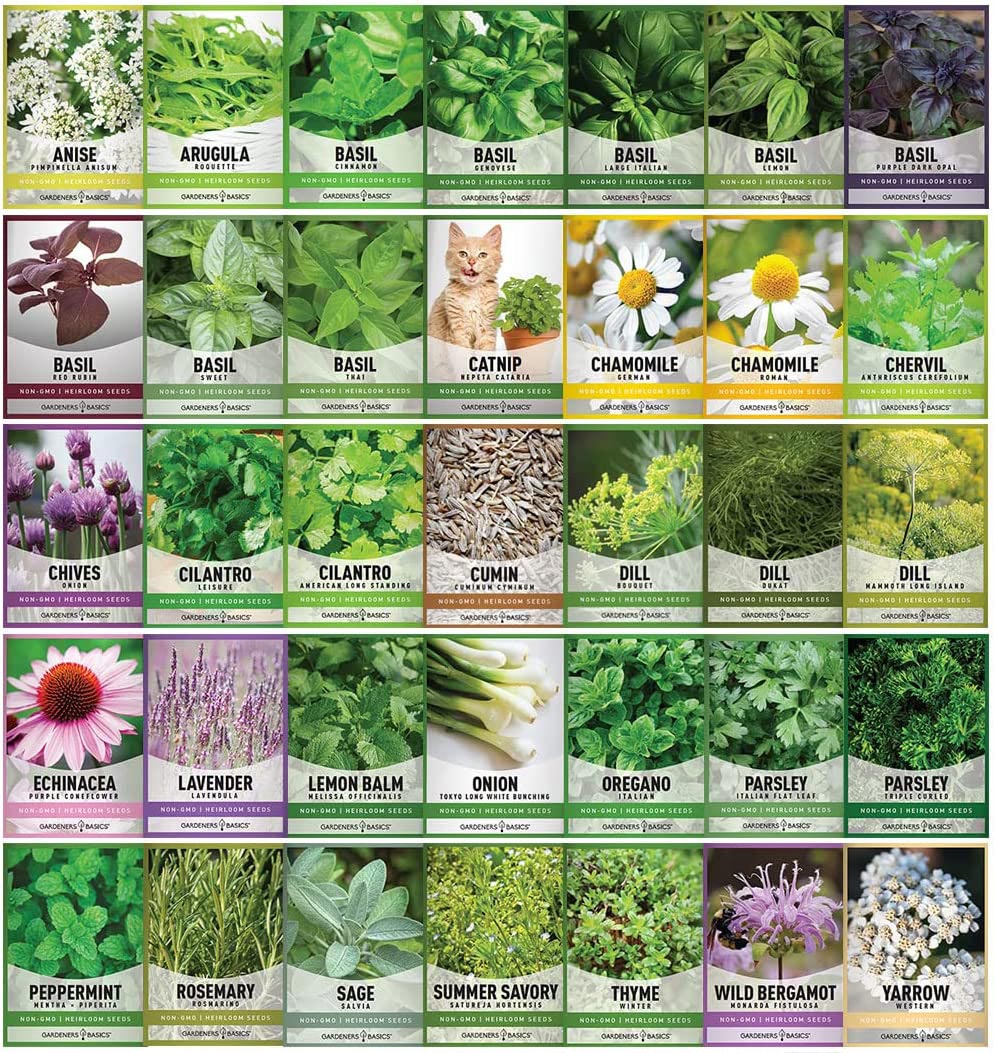 Gardening Seeds Kit - 105 Varieties of Vegetable, Fruit, Herb, and Flower Seeds - Image 4