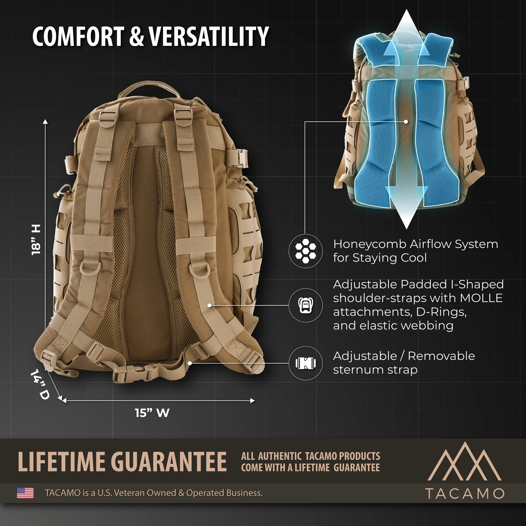 GH35 35L 24-Hour Tactical Backpack - Image 4