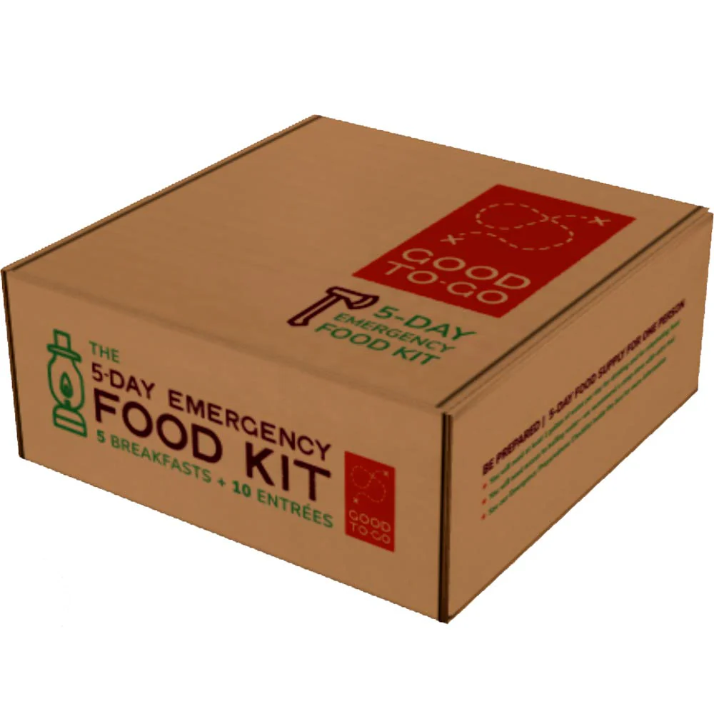 Good to-Go Dehydrated 5-Day Emergency Food Supply