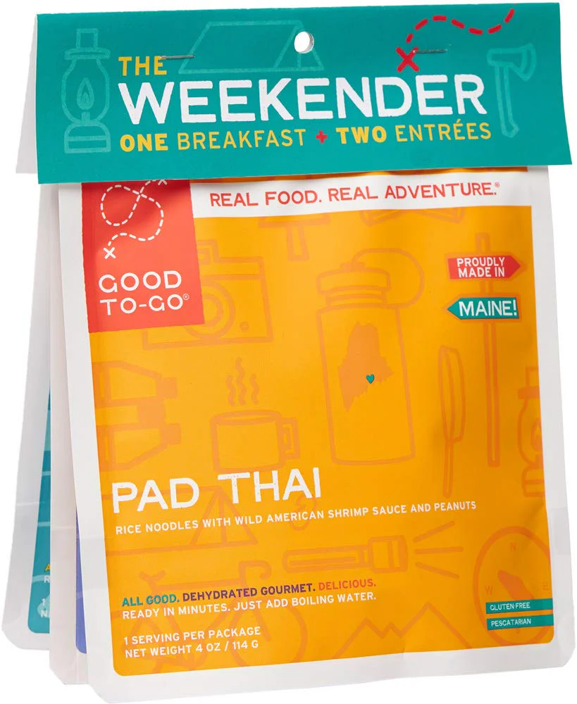 Good to-Go Dehydrated Weekender 3 Pack - 2 Entrees + 1 Breakfast - Variety #2