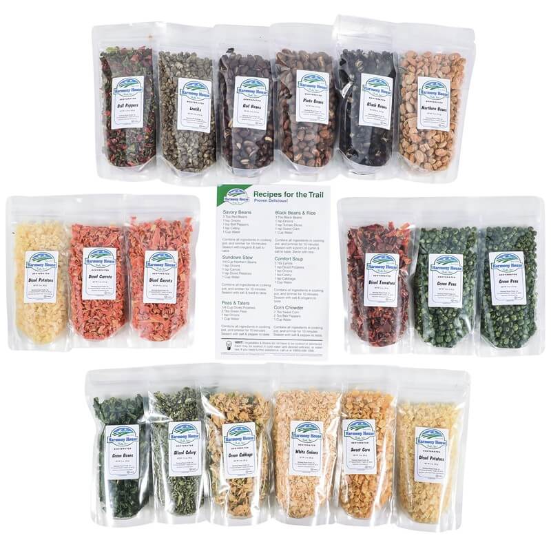 Harmony House Backpacking Kit (18 Zip Pouches) - Image 5