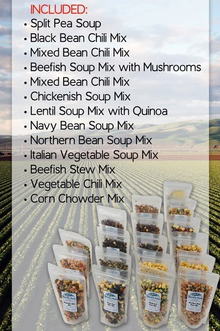 Harmony House - Backpacking Soup and Chili Kit (18 ct) - Image 5